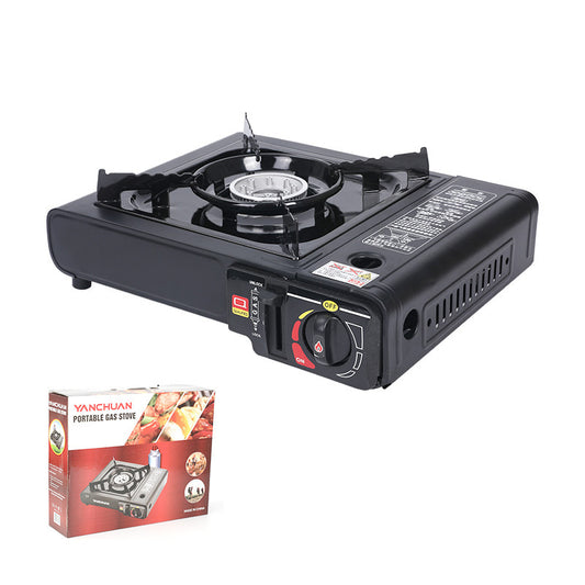 Single - burner Butane Camping Stove, windproof, adjustable, portable