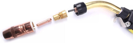 15ft Mig Gun Replacement For Bernard BTB 400A Q40 Air Cooled Miller Connector Centerfire parts (15ft mig gun 400a + tip)