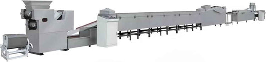 Instant Noodles Production Line, Non-Fried Automatic Making Machine - Big Capacity Manufacturing Unit for Round Noodle Industrial Processing