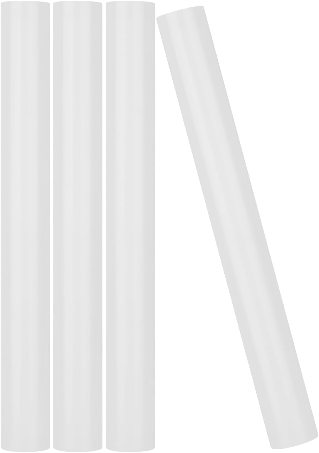 4Pcs 1-1/2 Inch PVC Pipe 17" Long White Sch40 Industrial PVC Pipes for Home DIY, Greenhouse, Garden, Farm, Workshop, Furniture Grade(1.50" x 17"L)
