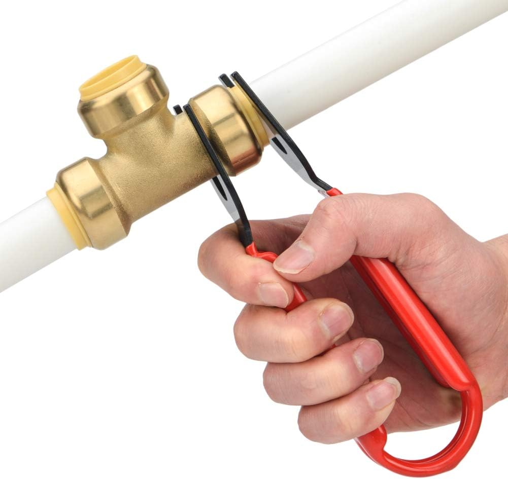 iCrimp CRQ01 Disconnect Tong Sized 1/2 inch, 3/4 inch, 1 inch, Removal Tool used for Demount Brass Push Fit, Push-to-Connect Fittings