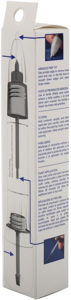 ACDelco GM Original Equipment 19367651 Black (WA8555) Four-In-One Touch-Up Paint - 0.25 fl oz Pen
