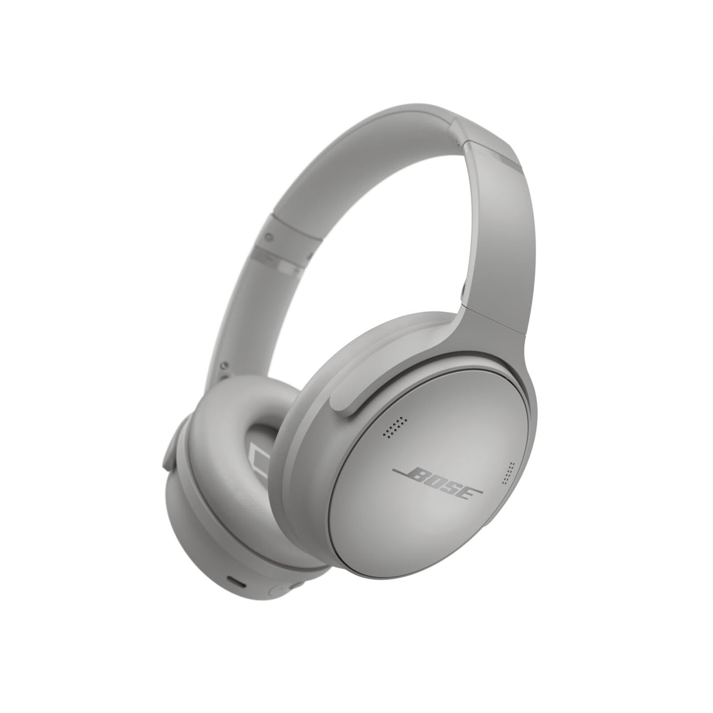 Bose QuietComfort Headphones - Wireless Bluetooth Headphones, Active Over Ear Noise Cancelling and Mic, USB-C Charging, Deep Bass, Up to 24 Hours of Playtime, Black