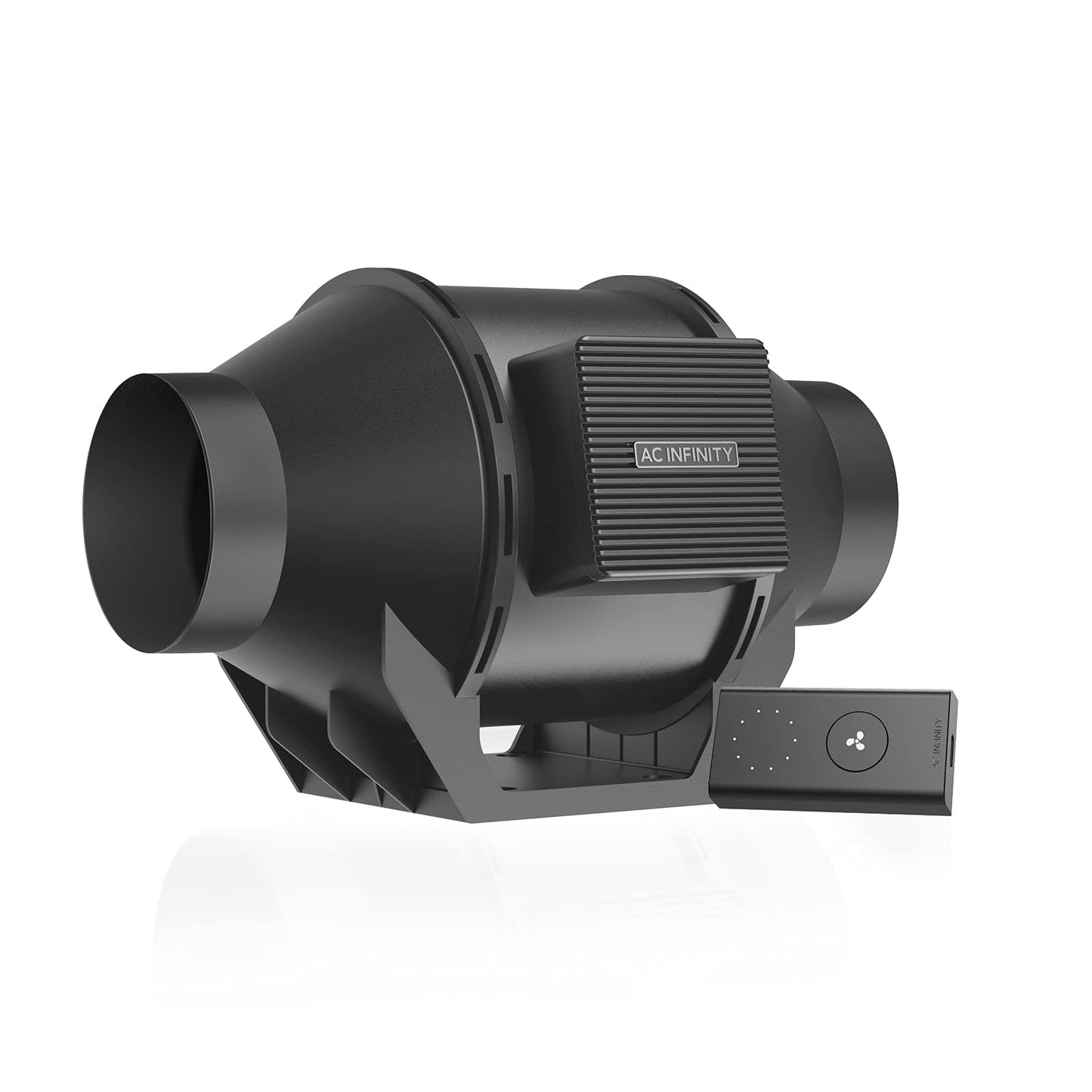 AC Infinity CLOUDLINE S8 PRO, Quiet 8” Inline Duct Fan with 10-Speed Controller, EC-Motor Ventilation Exhaust Fan for Heating Cooling Booster, Grow Tents, Hydroponics