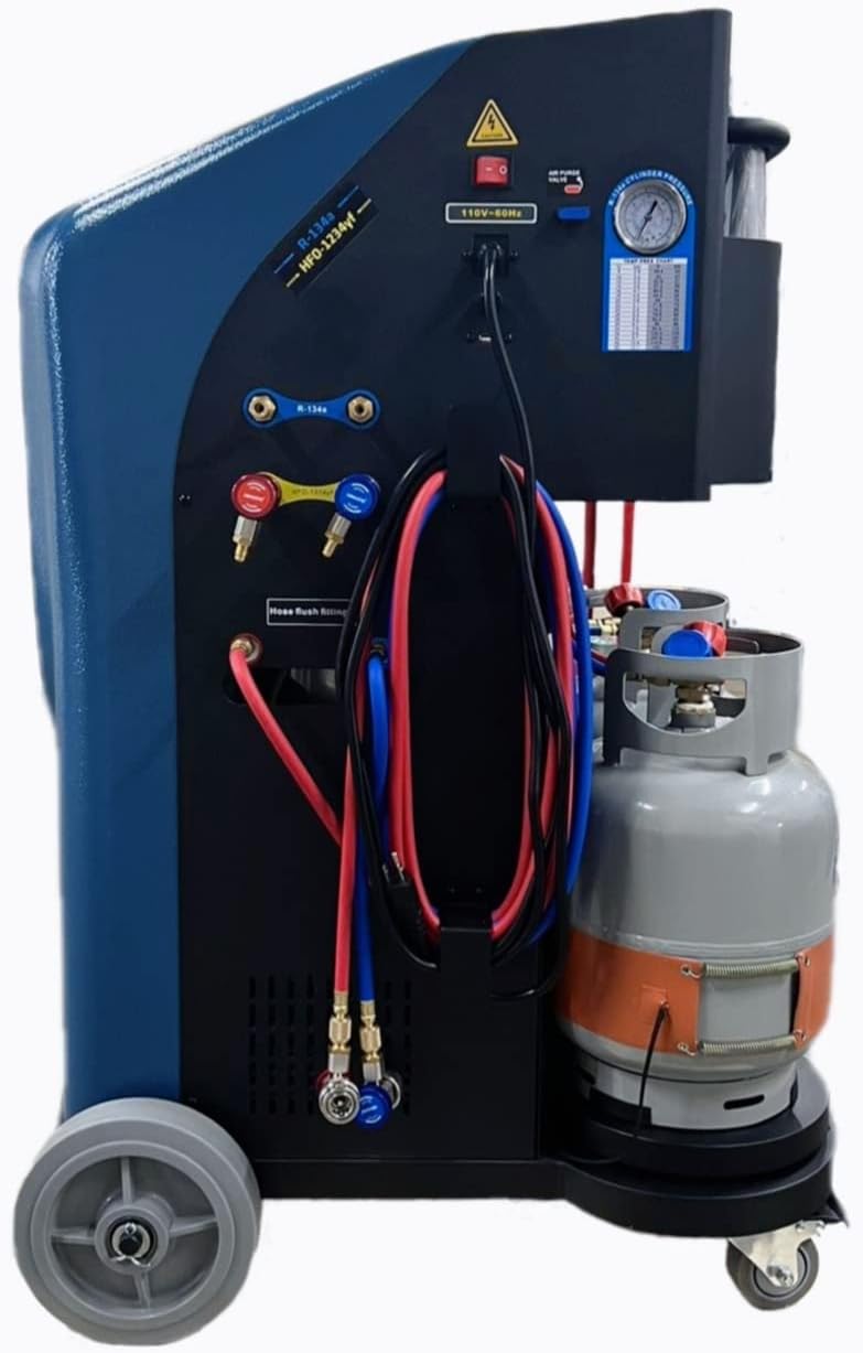 Airtek AC-Dual Fully Automatic Machine, HVAC Automotive Recovery and Recharge of R134 and HFO1234yf