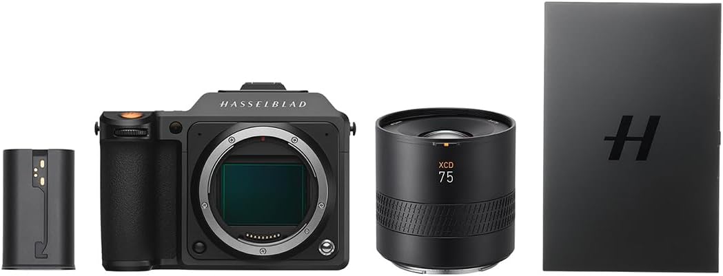 Hasselblad X2D 100C 100MP Medium Format Mirrorless Camera with XCD 75mm f/3.4 P Lens