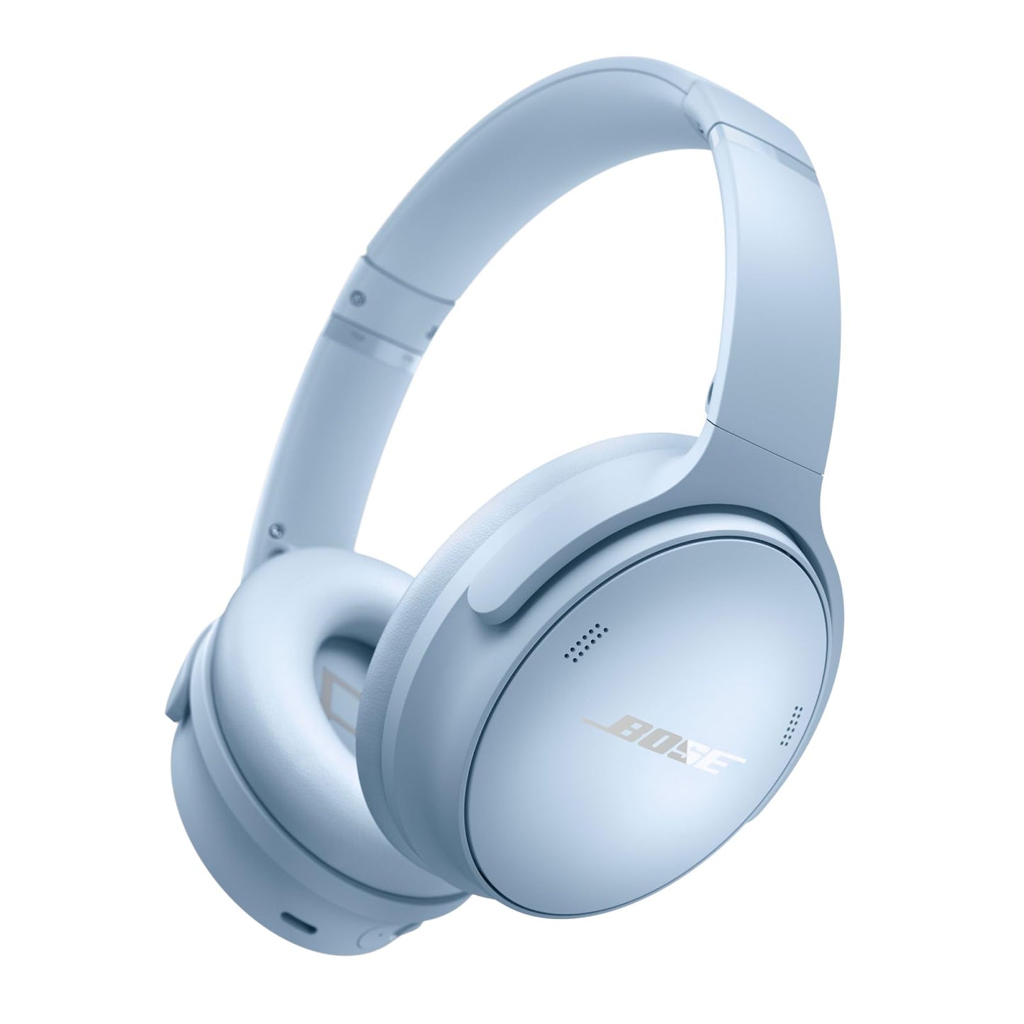 Bose QuietComfort Headphones - Wireless Bluetooth Headphones, Active Over Ear Noise Cancelling and Mic, USB-C Charging, Deep Bass, Up to 24 Hours of Playtime, Black