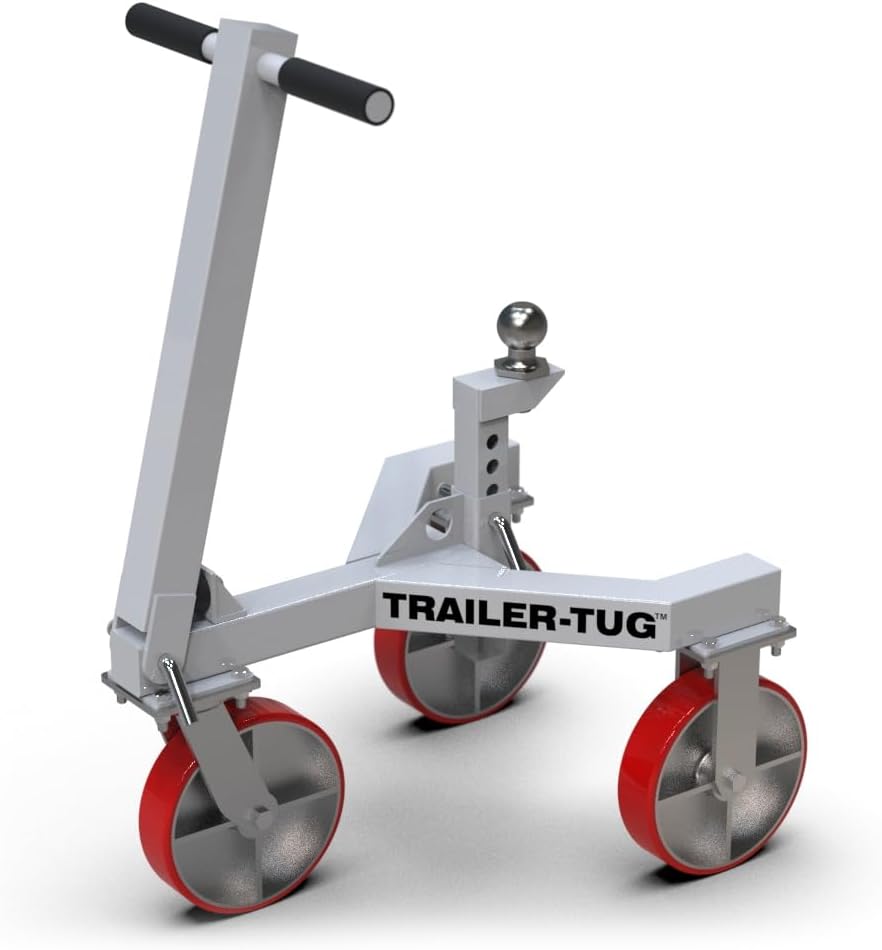 Trailer Tug | Supports up to 20,000LBS | 3,500 lb Max Tongue Weight | Mover for RV, Boat, Camper, Flatbed, Enclosed Trailers | World's Greatest Trailer Dolly