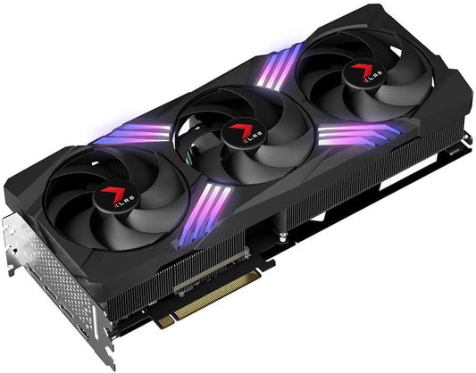 PNY GeForce RTX™ 4070 Ti Super 16GB XLR8 Gaming Verto™ Epic-X RGB™ OC Triple Fan Graphics Card DLSS 3 (ARGB, 256-bit, GDDR6X, PCIe 4.0, HDMI/DisplayPort, incl. Adapter & Support Bracket, 3.3 Slot)