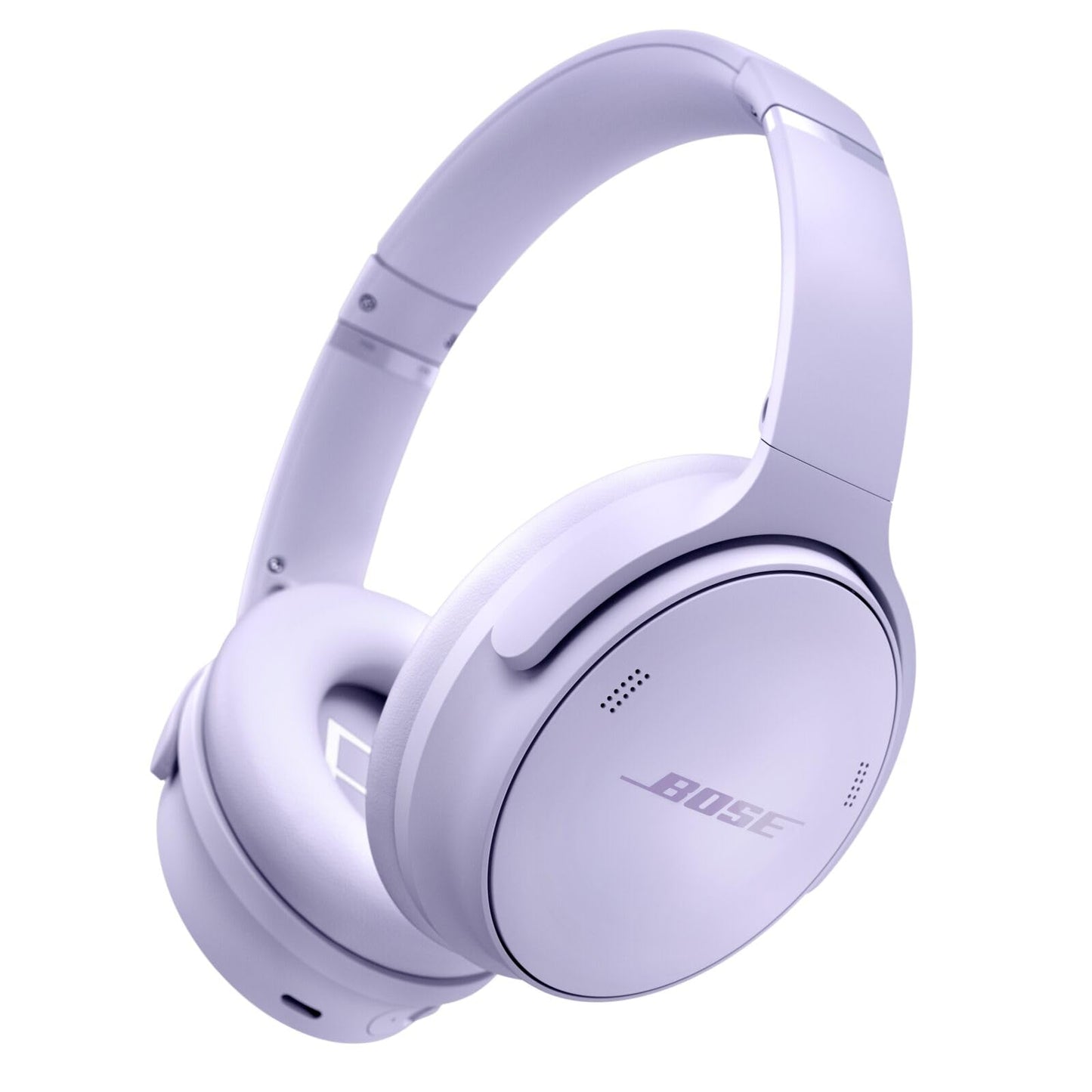 Bose QuietComfort Headphones - Wireless Bluetooth Headphones, Active Over Ear Noise Cancelling and Mic, USB-C Charging, Deep Bass, Up to 24 Hours of Playtime, Black