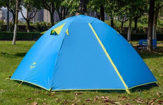 Naturehike Double Door Waterproof Beach Tent Double Layer NH Outdoor One Bedroom Camping 2 Colors