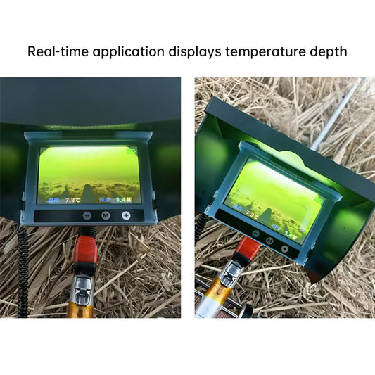 1pc 12 - 28V Underwater Fishing Camera with Infrared, Waterproof Fish Finder Accessories