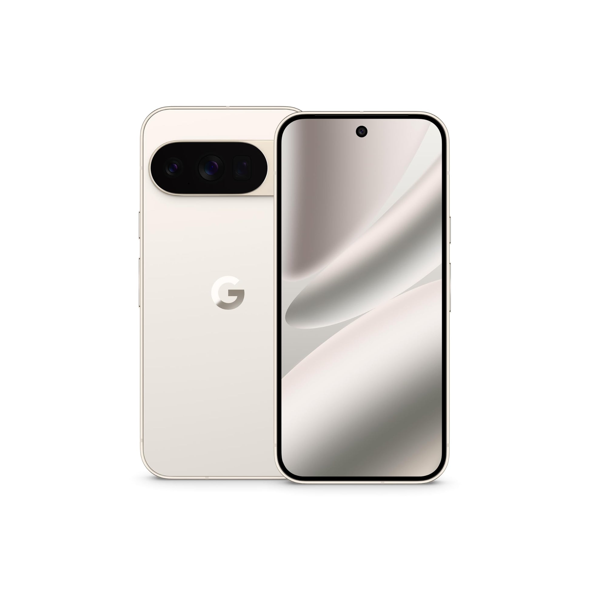 Google Pixel 10 Pro - Unlocked Android Smartphone - Gemini AI Assistant, Triple Rear Camera System, Fast-Charging 24+ Hour Battery, and 6.3" Super Actua Display - Moonstone - 128 GB (2025 Model)