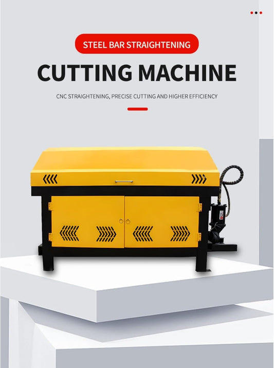 Rebar Straightening and Cutting Machine Automatic Heavy-Duty Steel Bar Fabrication Equipment
