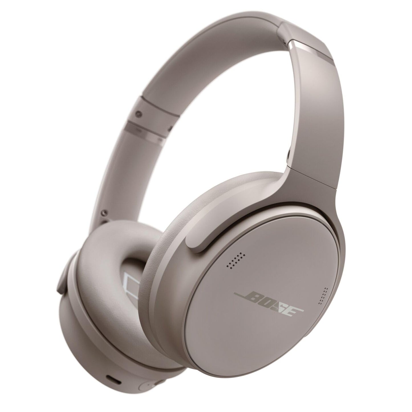 Bose QuietComfort Headphones - Wireless Bluetooth Headphones, Active Over Ear Noise Cancelling and Mic, USB-C Charging, Deep Bass, Up to 24 Hours of Playtime, Black