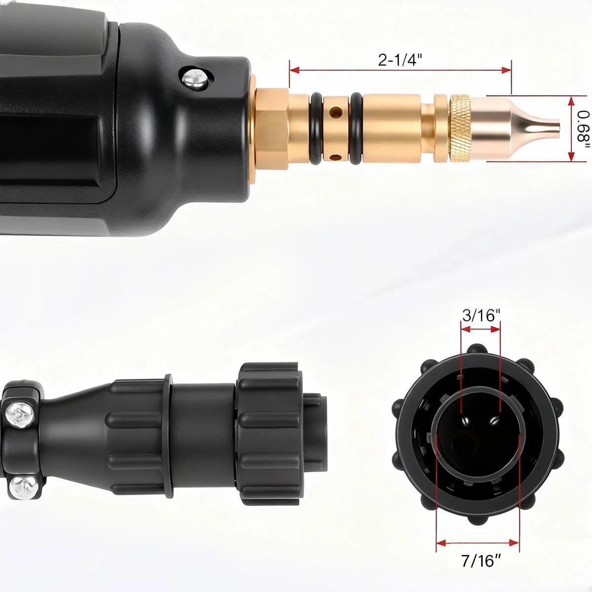 Havey Duty Mig Welding Gun 400A 15' Replacement for Tweco #4 fits Miller Mig Welder (15ft 400A Mig gun for Miller adapter)