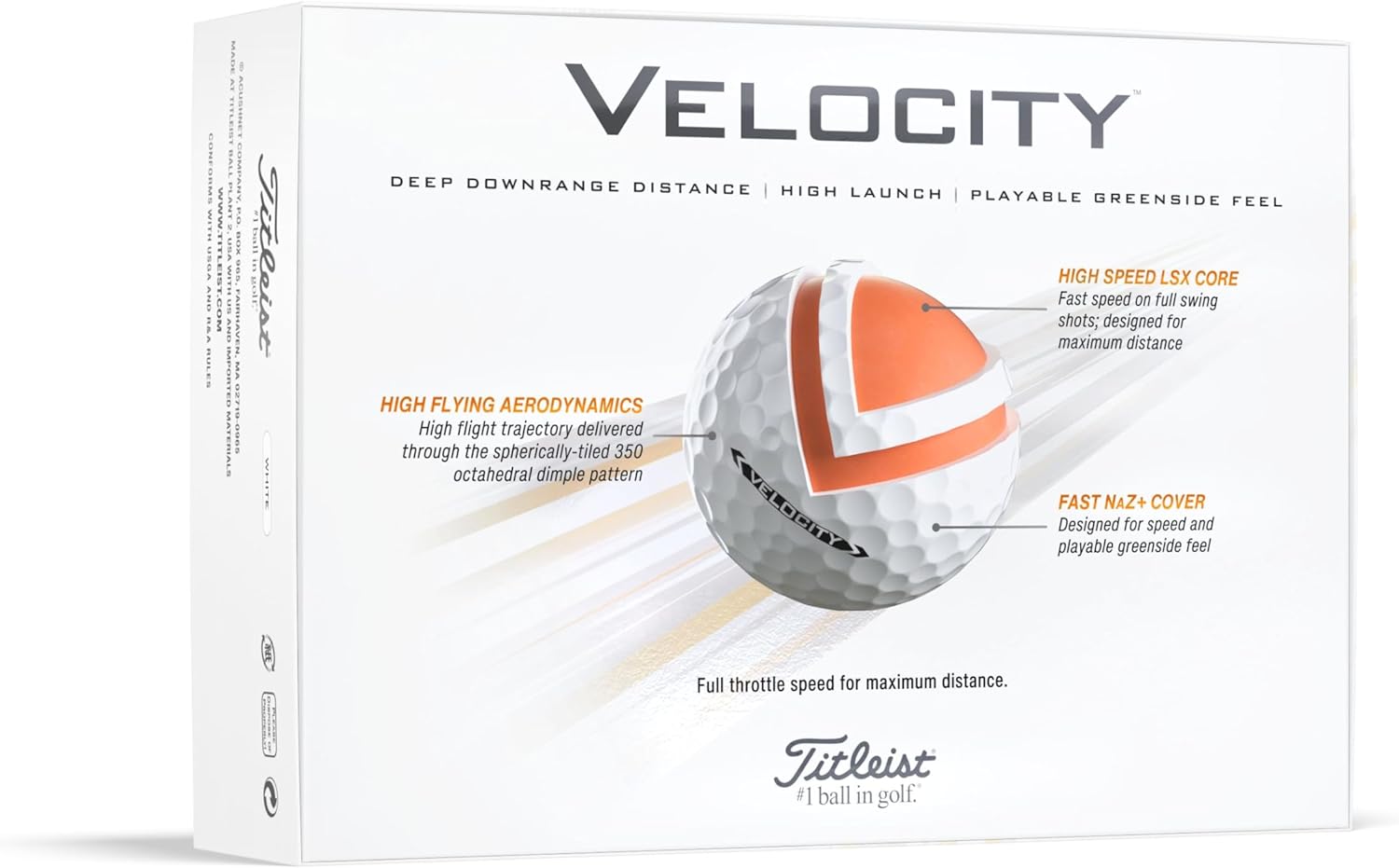 Titleist Velocity Golf Balls