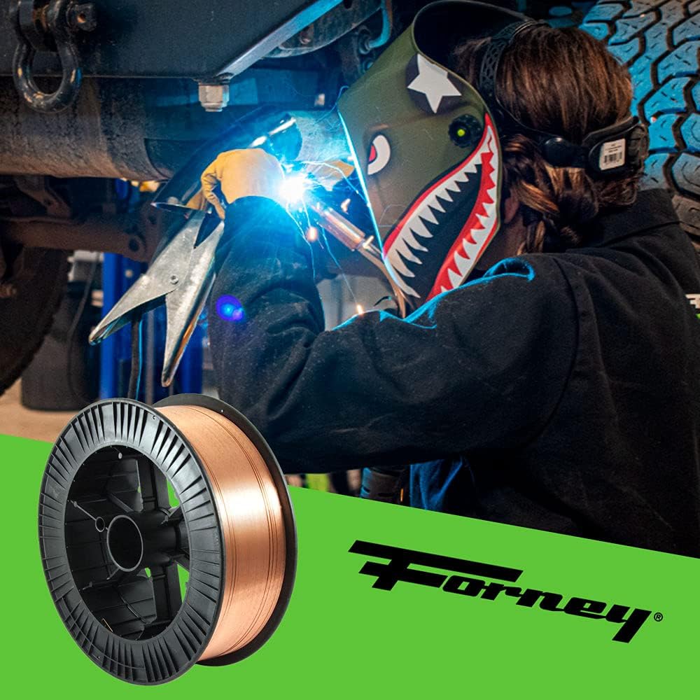 Forney 42286 Mig Wire, Mild Steel ER70S-6.030-Diameter, 10-Pound Spool