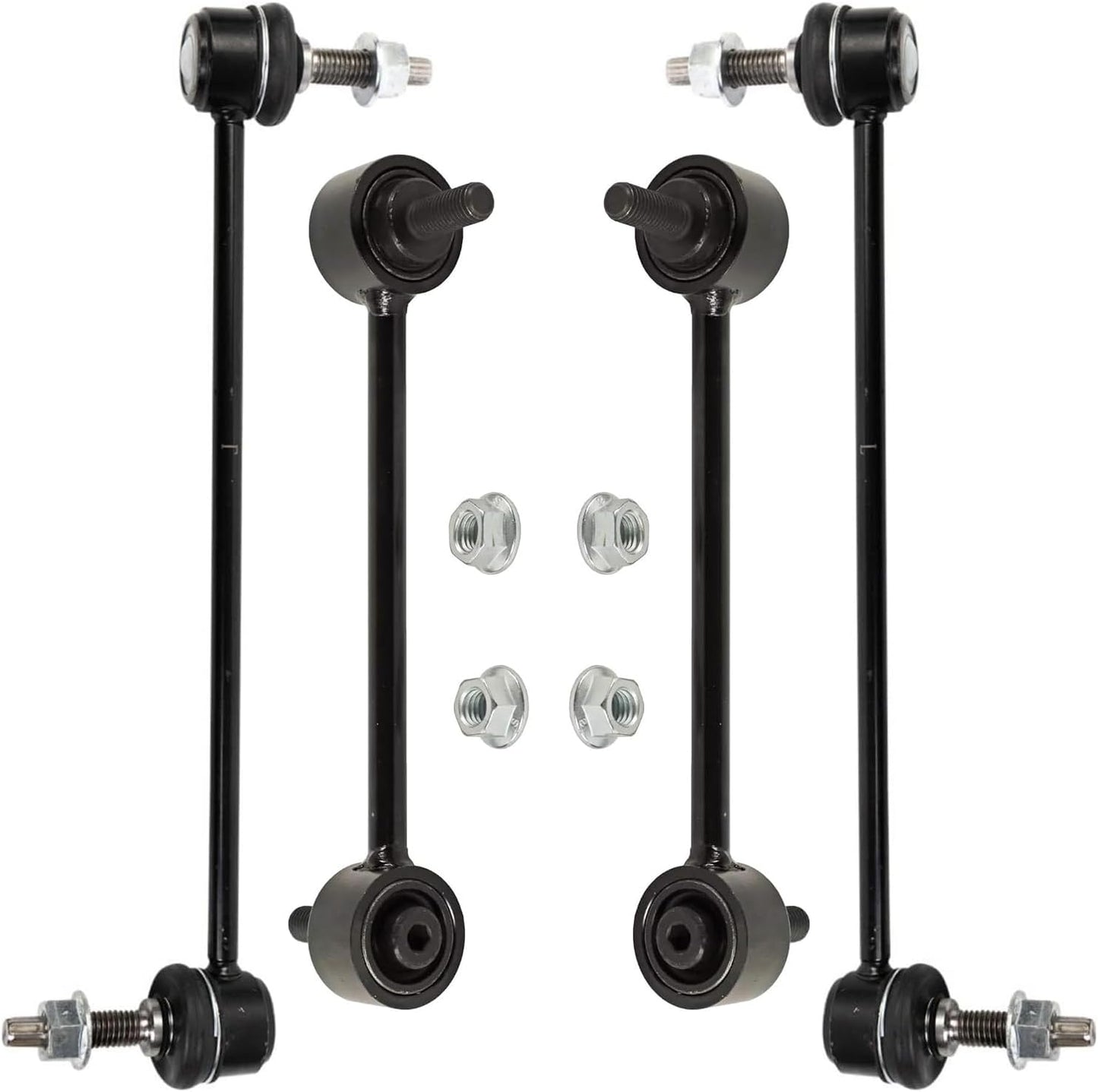 Detroit Axle - 2.5L Sway Bars for 2017 2018 2019 2020 Buick Envision, Front and Rear Stabilizer Sway Bar End Links Replacement