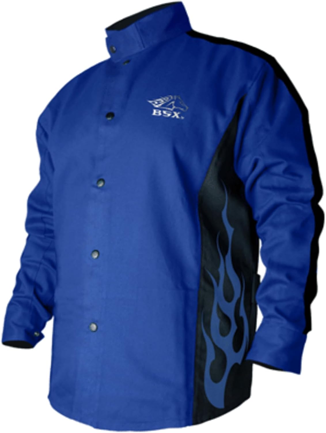 Black Stallion unisex adult Long Sleeve REvco BSX Mens welding jacket coat 3XL, Royal Blue,blue, 3X-Large US
