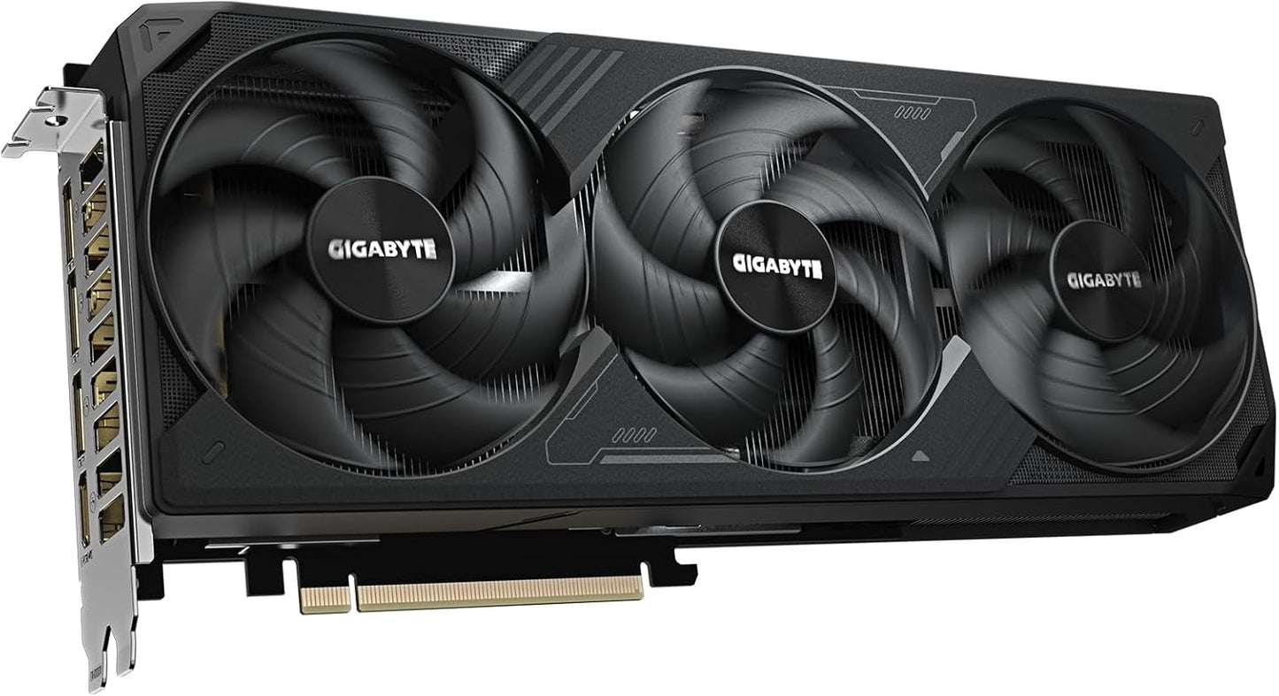 Gigabyte GeForce RTX 5080 WINDFORCE OC SFF 16G Graphics Card - 16GB GDDR7, 256bit, PCI-E 5.0, 2670MHz Core Clock, 3 x DP 2.1a, 1 x HDMI 2.1b, GV-N5080WF3OC-16GD