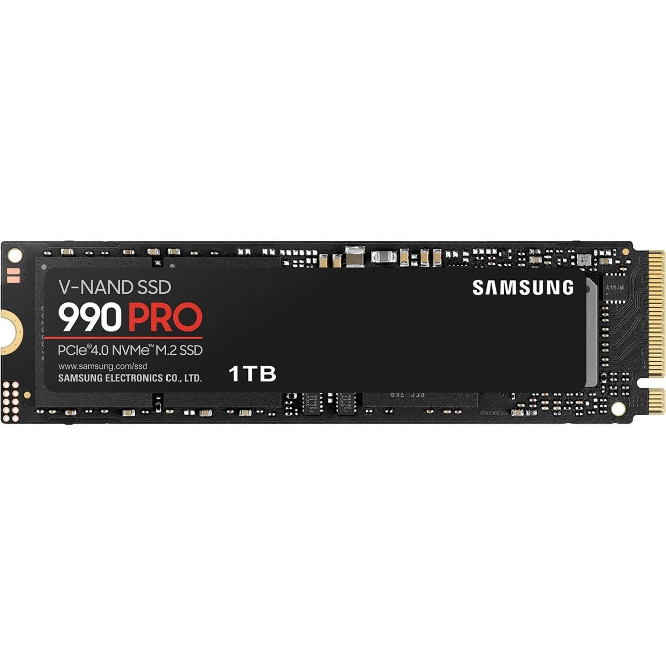 SAMSUNG 990 PRO Heatsink SSD 4TB, NVMe M.2, Speeds Up to 7,450MB/s Best for PlayStation® 5 (PS5 SSD) Console Expansion MZ-V9P4T0CW