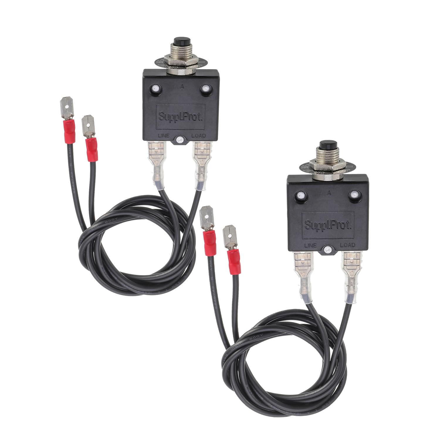 3 AMP 5 AMP Resettable Fuse HVAC Tools Circuit Tester for Circuit Breaker 32V DC & 125/250V AC