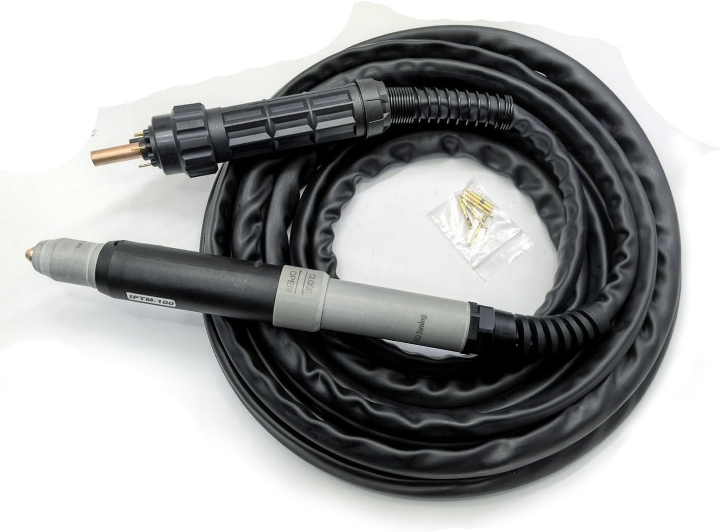 iPTM100 CNC Plasma Machine Torch PTM100 PT100M IPT-100 Non-HF Pilot Arc Compatible LONGEVITY Forcecut 82i, EVERLAST PowerPlasma 80s 100s 102i, PowerCut 80s AND PT-100/iPT TORCH SYSTEM