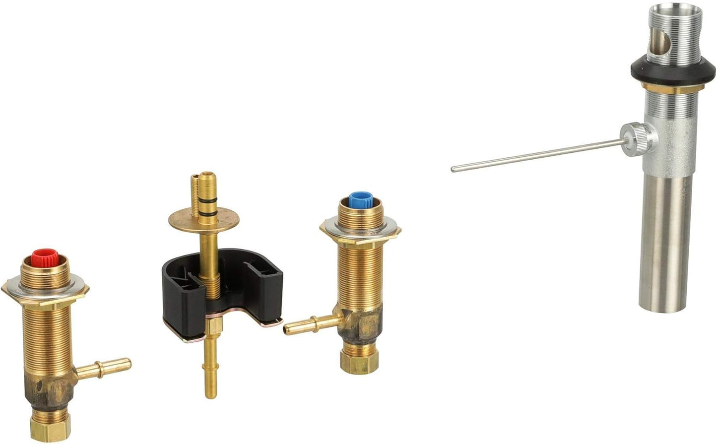 Moen Widespread Bathroom Sink Faucet Rough In Water Valve with Drain Assembly, 9000