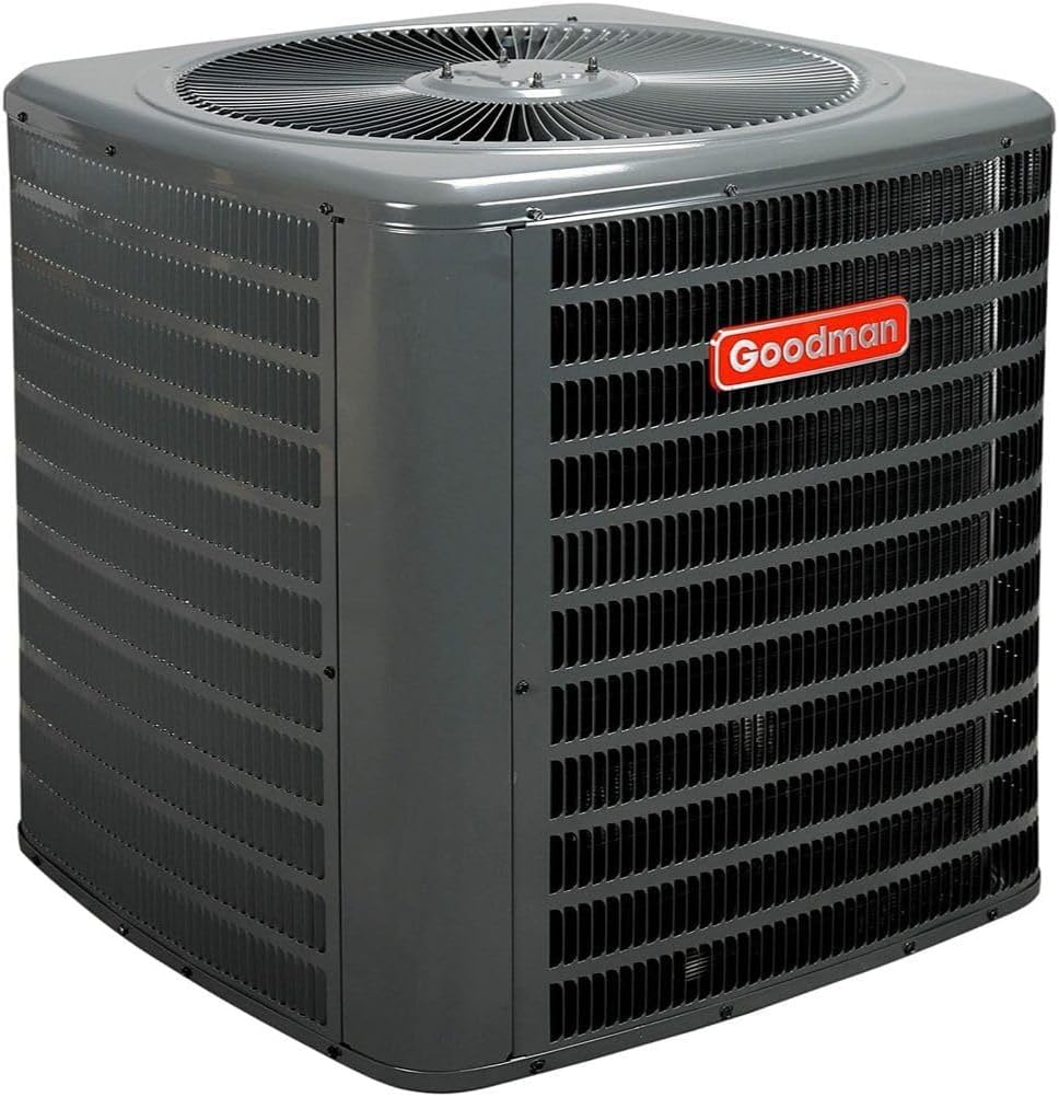 Goodman 3 Ton 14.3 SEER2 Value Series Air Conditioner Condenser GLXS4BA3610- Free Thermostat Included