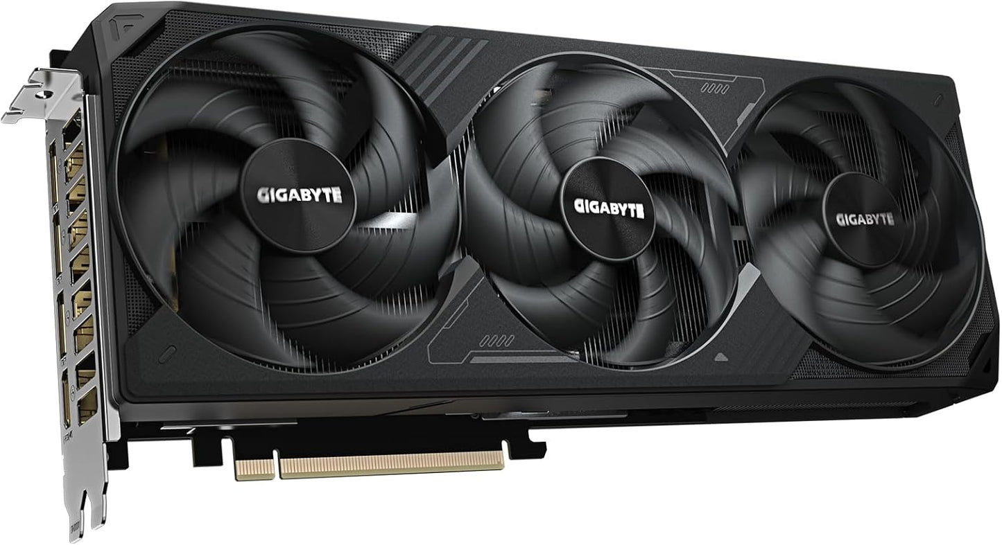 Gigabyte GeForce RTX 5080 WINDFORCE OC SFF 16G Graphics Card - 16GB GDDR7, 256bit, PCI-E 5.0, 2670MHz Core Clock, 3 x DP 2.1a, 1 x HDMI 2.1b, GV-N5080WF3OC-16GD