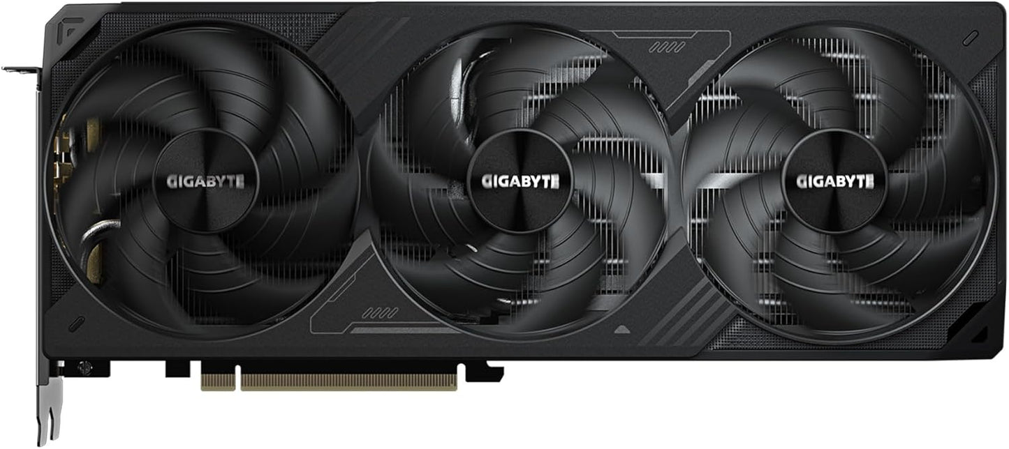 GIGABYTE GeForce RTX 5080 WINDFORCE OC SFF 16G Graphics Card, WINDFORCE Cooling System, 16GB 256-bit GDDR7, GV-N5080WF3OC-16GD Video Card