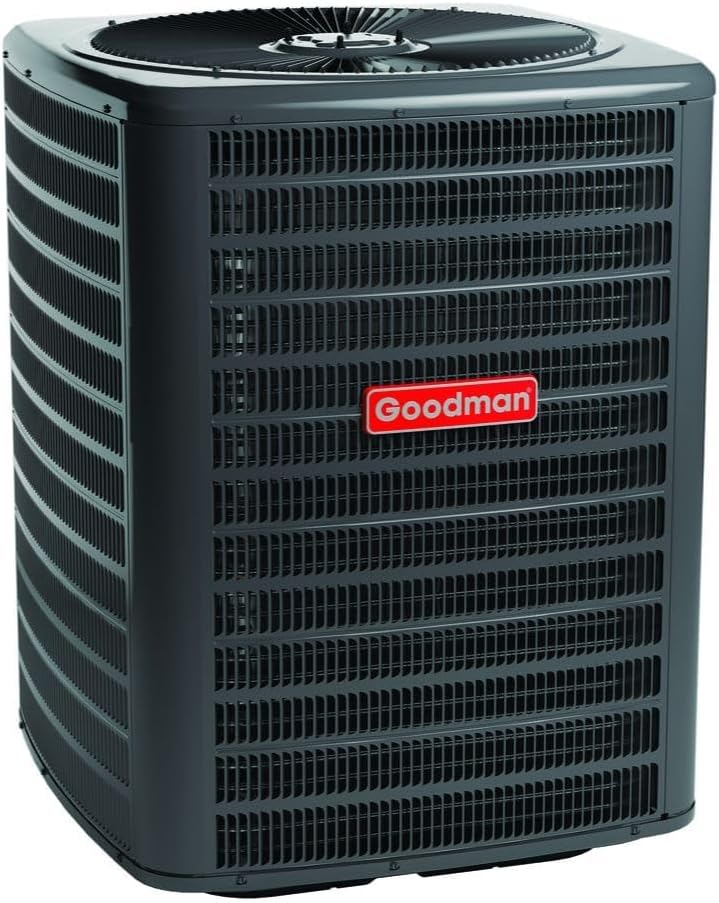 Goodman 3 Ton 14.3 SEER2 Value Series Air Conditioner Condenser GLXS4BA3610- Free Thermostat Included