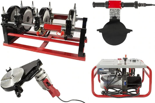 Pipe Welding Machine Fusion Welder PVC PE HDPE Plastic HVAC LHC200
