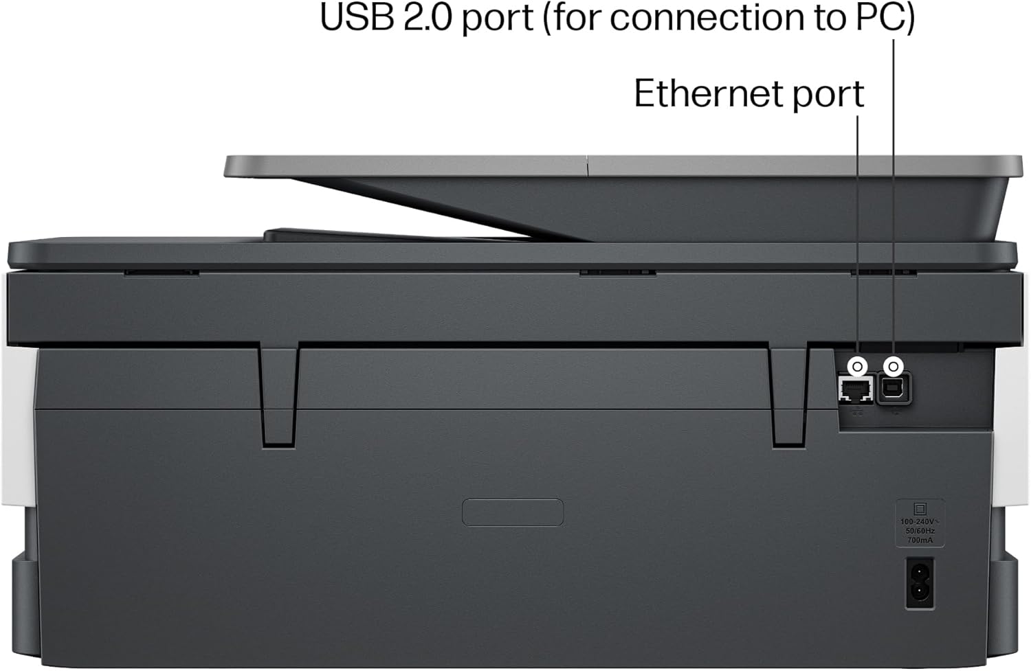 HP OfficeJet Pro 8125e Wireless All-in-One Color Inkjet Printer, Print, scan, Copy, ADF, Duplex Printing Best-for-Home Office, 3 Month Instant Ink Trial Included, AI-Enabled (405T6A)