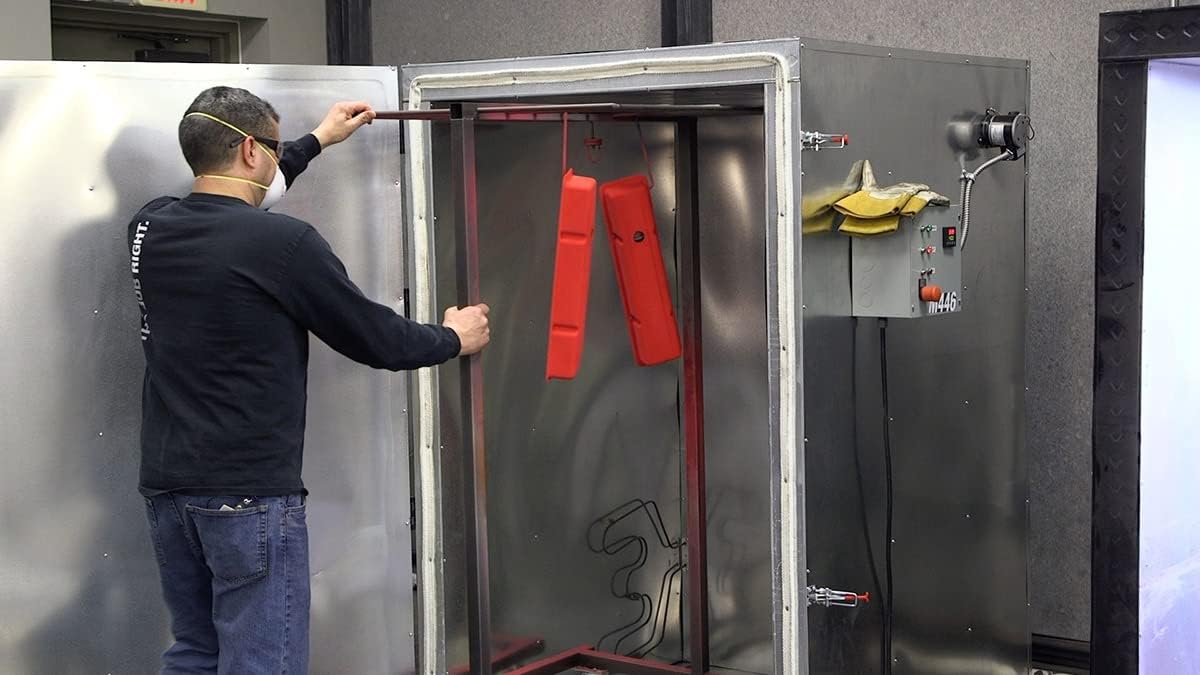 Eastwood HotCoat 4X4X6 240 Volt Powder Coating Parts Curing Oven