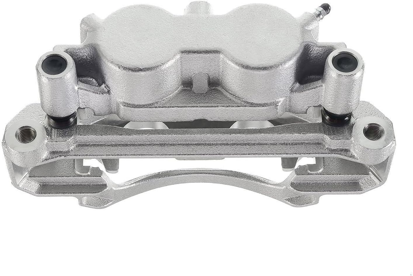 Detroit Axle - 2 Front Brake Calipers for 11-19 GMC Chevy Silverado Sierra 2500 3500 HD, 16-19 Suburban 3500 HD, Brake Calipers with Bracket Assembly 2016 2017 2018 2019 Replacement