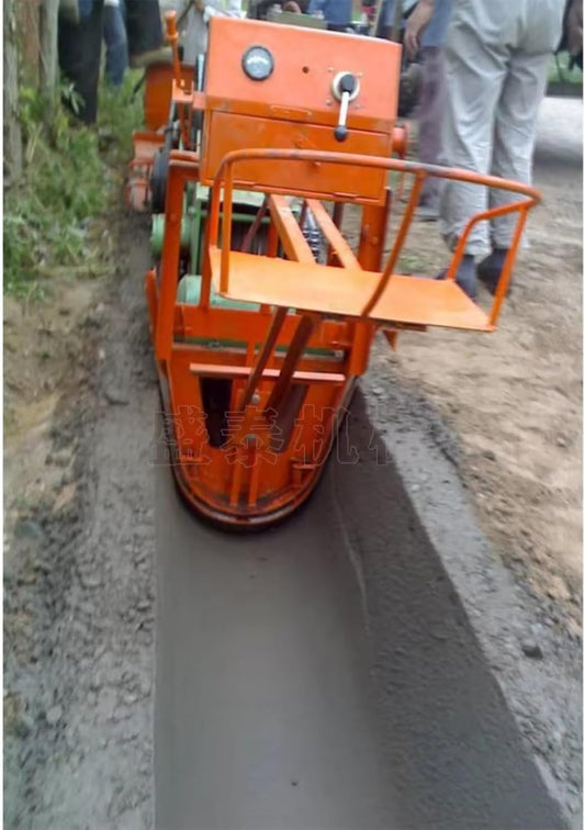 High-Precision Concrete Ditch Laying Machine – Hydraulic Cement Channel Paving Equipment for Farm Irrigation & Drainage