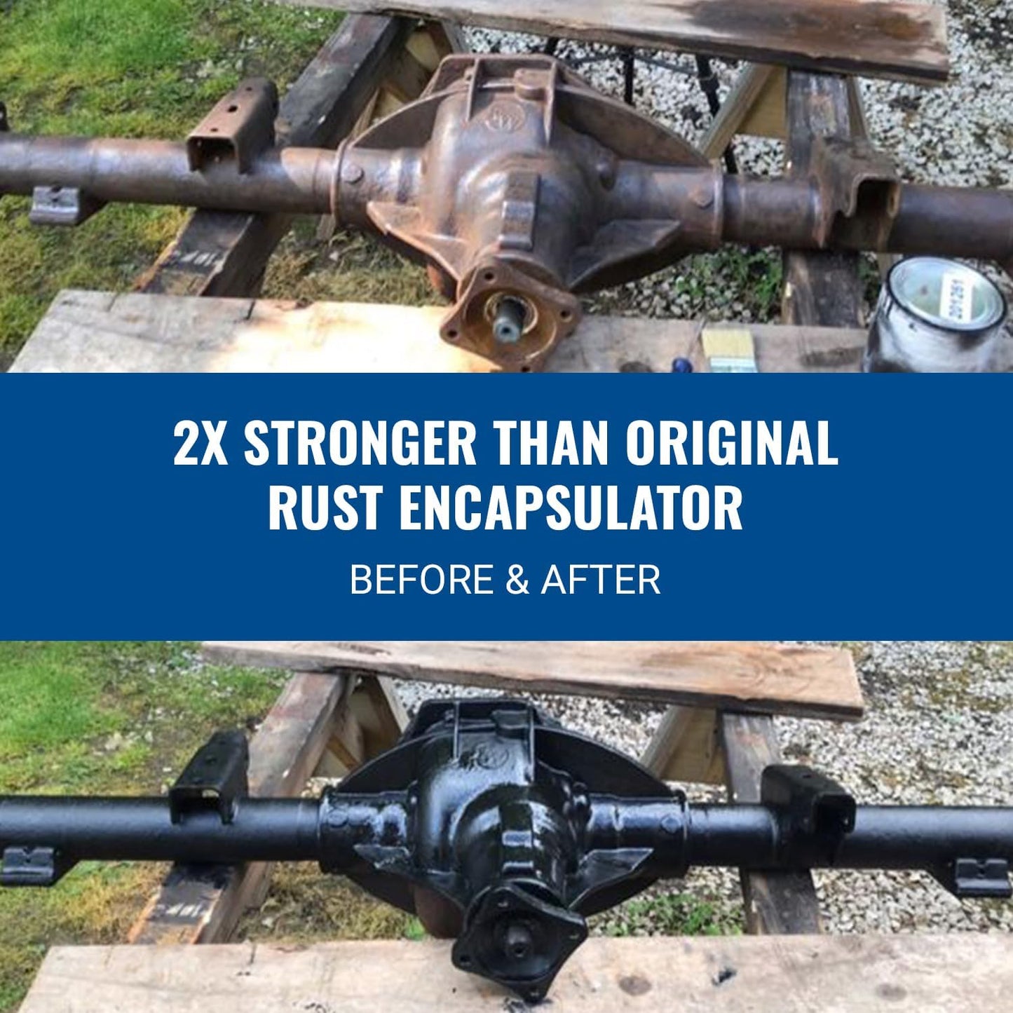 Eastwood Matte Black Rust Encapsulator Plus | Long Lasting Durable Finish 1 Coat Maximum Rust Protection | Heat Resistance up to 350 degrees Fahrenheit | 1 Quart, Matte Black