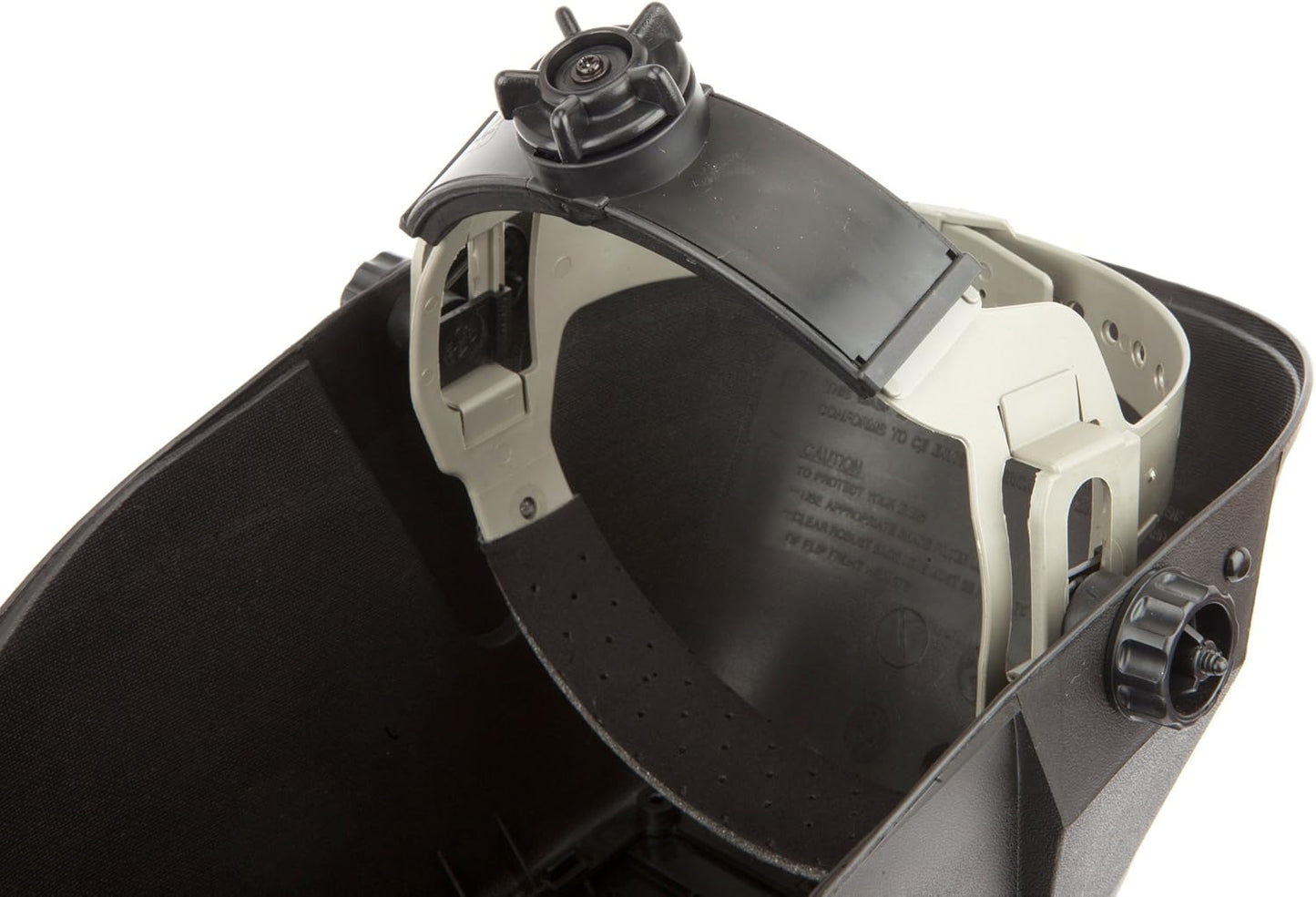 Forney 55672 Welding Helmet, Bandit III Flip Front, Shade-10,Black, Medium