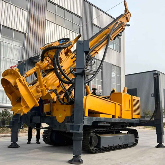 RC Drilling Rig with High Penetration Rate and Precision Drilling Controls, Industrial Portable Reverse Circulation Drilling Rig Machine for Remote and Rugged Terrain Mineral Exploration