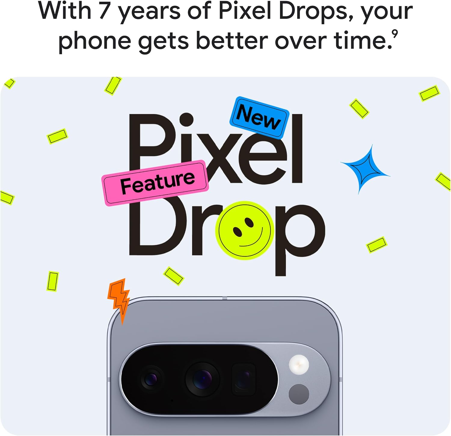 Google Pixel 10 Pro - Unlocked Android Smartphone - Gemini AI Assistant, Triple Rear Camera System, Fast-Charging 24+ Hour Battery, and 6.3" Super Actua Display - Moonstone - 128 GB (2025 Model)