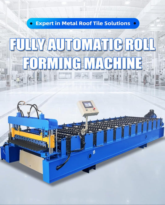Roof Sheet Forming Machine | Color Steel Roof Making Machine | High Speed Roll Forming Machine for Roofing Sheets – Warehouse Roofing Roll Forming Equipment