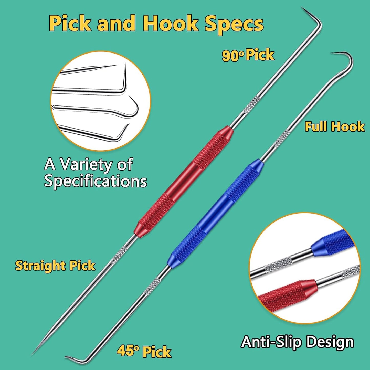 37 Size 1075 Pcs Faucet Washers & O-Rings Kit & Plumbing Gasket 3-in-1 Home Universal Rubber Washers Assortment Kit for Faucet Hose Spigot Plumbing Seal Repair with Pick Hook