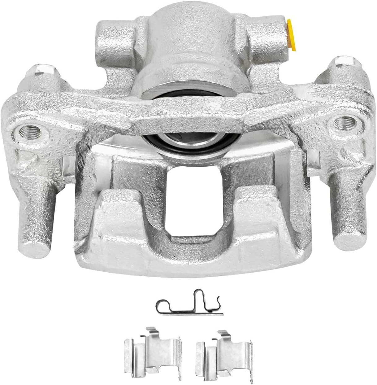 Detroit Axle - 2 Rear Brake Calipers w/Bracket for Jeep Compass Patriot Dodge Avenger Caliber Chrysler Cirrus 200 Sebring Lancer Replacement Disc Brake Calipers Assembly