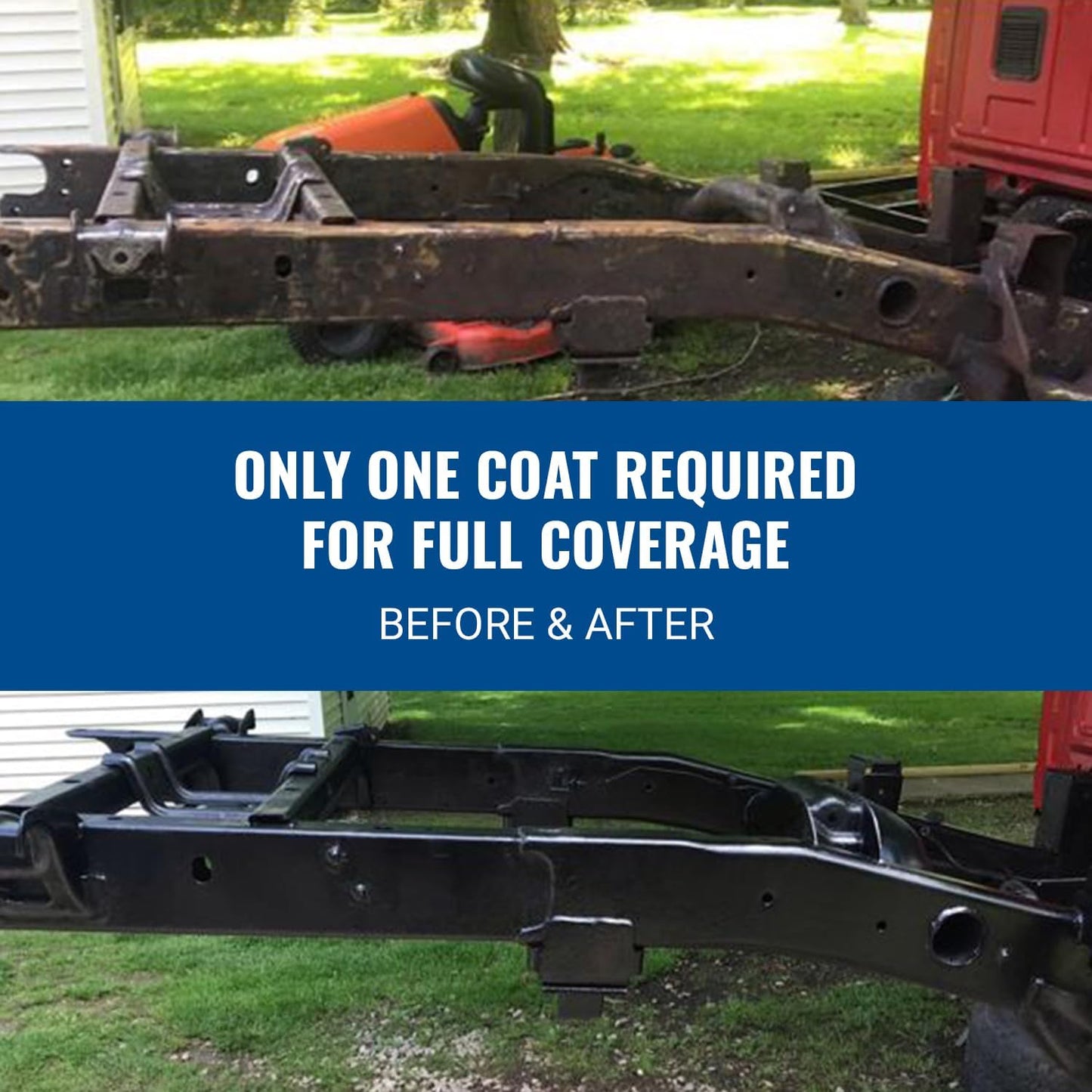 Eastwood Matte Black Rust Encapsulator Plus | Long Lasting Durable Finish 1 Coat Automotive Maximum Rust Protection | Heat Resistance up to 350 Degrees F | 16 oz. Aerosol | 1 Pack