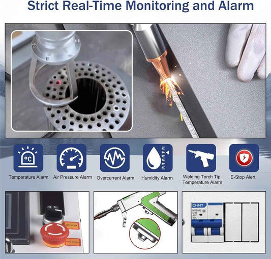 1500W Pipe Welder Industrial Automatic Pipe Welding Machine for Stainless Steel/Copper/Aluminum Pipes DIY Tube Repair