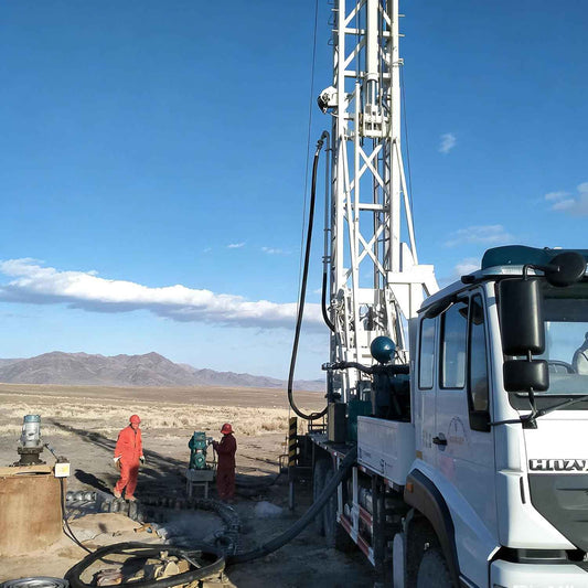 Mobile Hydraulic Drilling Rig with Generator | Smart Pressure Control Rock & Soil Drilling Machine | Industrial Truck-Mounted Equipment