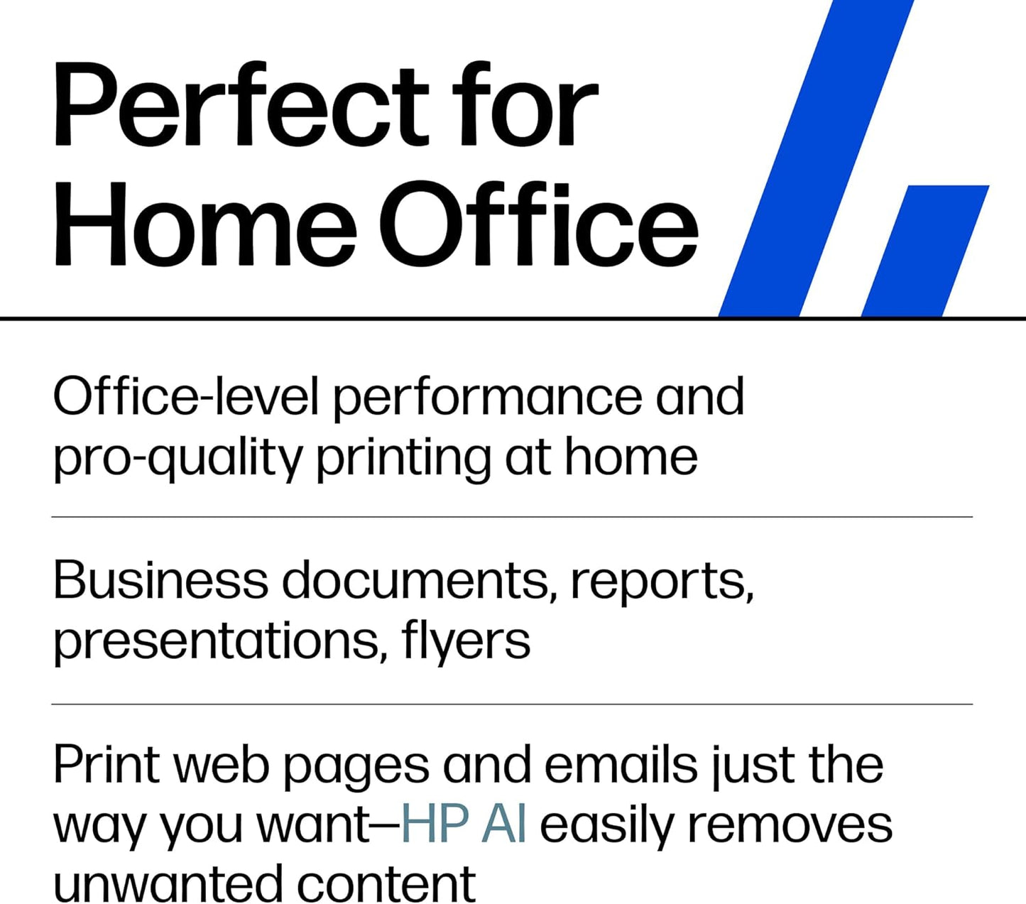 HP OfficeJet Pro 8125e Wireless All-in-One Color Inkjet Printer, Print, scan, Copy, ADF, Duplex Printing Best-for-Home Office, 3 Month Instant Ink Trial Included, AI-Enabled (405T6A)