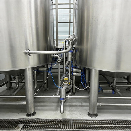 Beer production line, Industrial Beer Plant Equipment, Full Set Beer Production Line for Commercial Draught Beer Making & Brewing Business